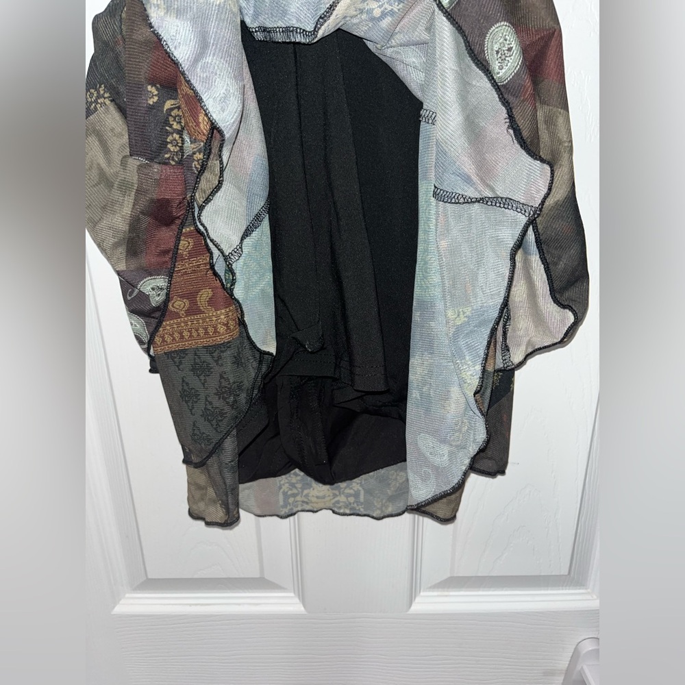 Patchwork Halter Dress - image 2